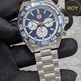 Tag Heuer F1 Chronograph Blue Dial- 43mm