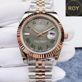 Rolex Wimbledon Two tone Rose Gold Automatic – 41mm
