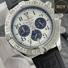 Breitling Avenger Black strap, Chronograph Quartz- 44mm