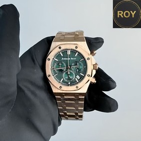 AP Audemars Piguet Green Dial Chronograph- 41mm