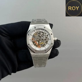 AP Audemars Piguet Silver Stainless Steel Automatic Movement- 42mm