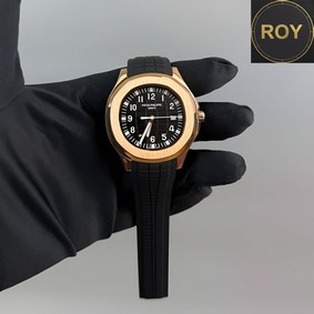 Patek Philippe Rose Gold Rubber Strap Automatic- 40mm