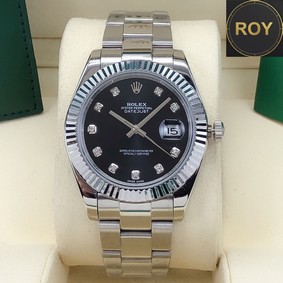 Rolex Datejust Black Dial Automatic- 41mm