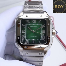 Cartier Santos Green dial Automatic Movement – 40mm