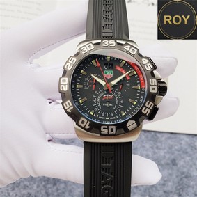Tag Heuer F1 black Rubber strap Chronograph- 44mm