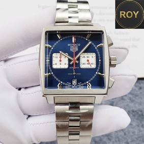 Tag Heuer Monaco Blue Dial Chronograph- 39mm