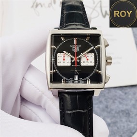 Tag Heuer Monaco Black Dial Chronograph- 39mm