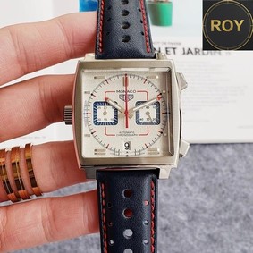 Tag Heuer Monaco White Dial Chronograph- 39mm