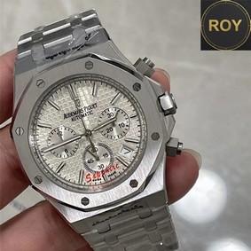 AP Audemars Piguet Silver Stainless Steel- 42mm