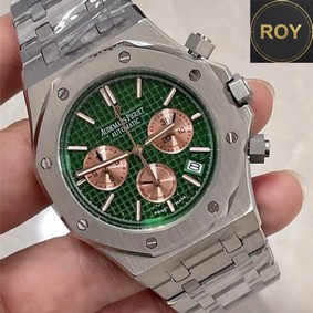 AP Audemars Piguet Silver Stainless Steel- 42mm
