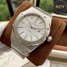 AP Audemars Piguet Silver Stainless Steel Automatic movements- 41mm