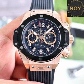 Hublot Big Bang Black Dial Chronograph- 42mm