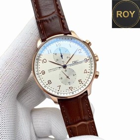 IWC Schaffhausen Chronograph Leather strap
