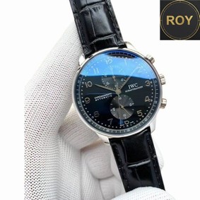 IWC Schaffhausen Chronograph Leather strap