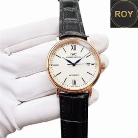 IWC Schaffhausen Automatic Leather strap- 39mm