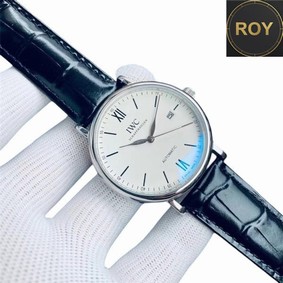 IWC Schaffhausen Automatic Leather strap- 39mm