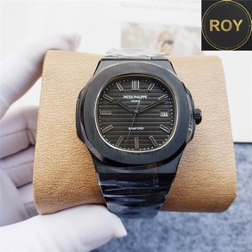 Patek Philippe Black stainless steel strap Automatic- 40mm