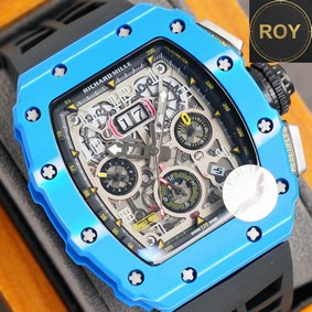 Richard Mille Automatic Movement Chronograph Rubber strap RM
