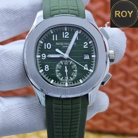 Patek Philippe Green rubber strap Automatic- 40mm